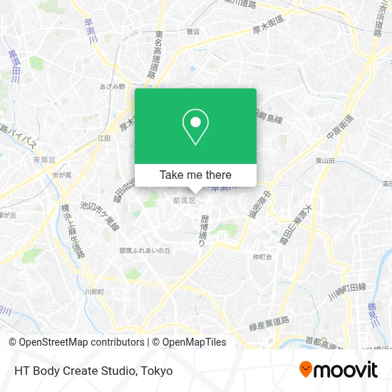 HT Body Create Studio map