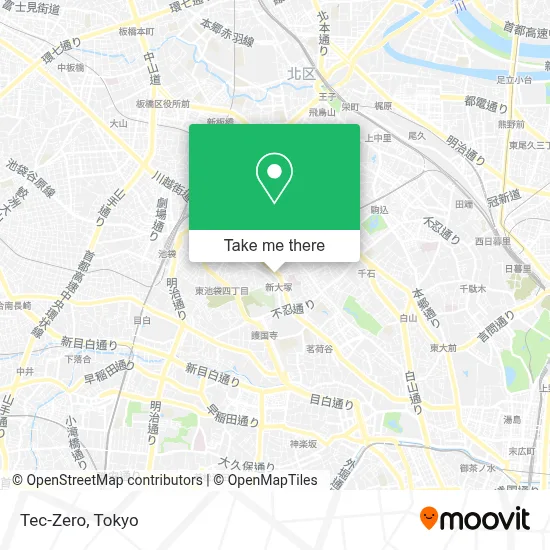Tec-Zero map
