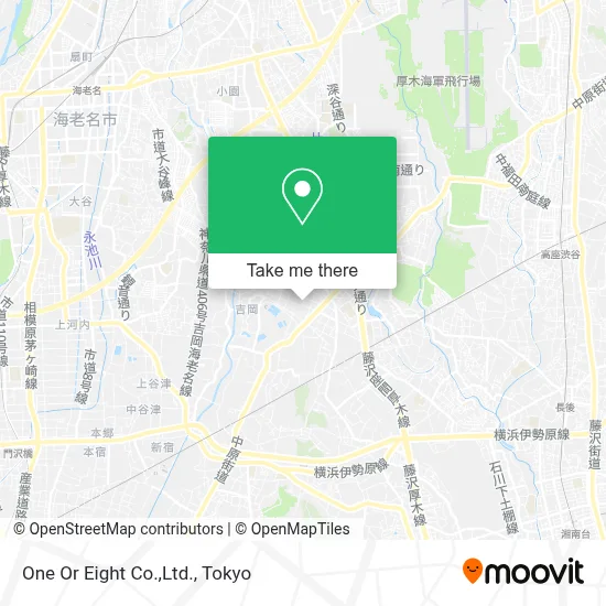 One Or Eight Co.,Ltd. map