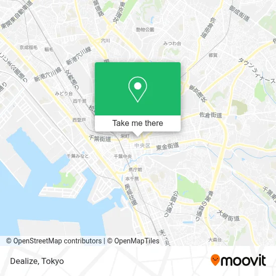 Dealize map