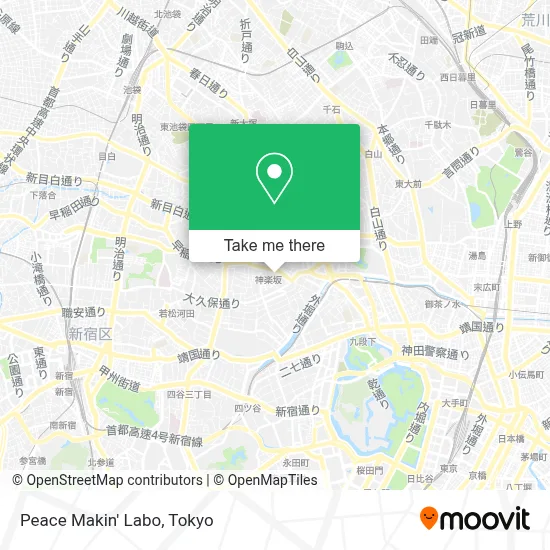Peace Makin' Labo map