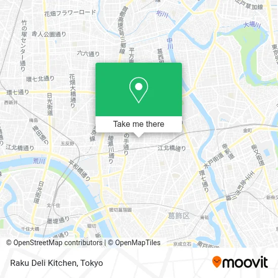 Raku Deli Kitchen map