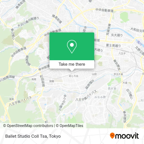 Ballet Studio Coll Tsa map