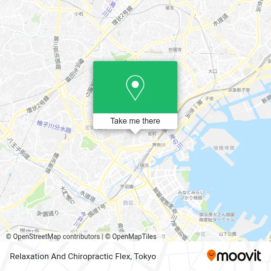 Relaxation And Chiropractic Flex map