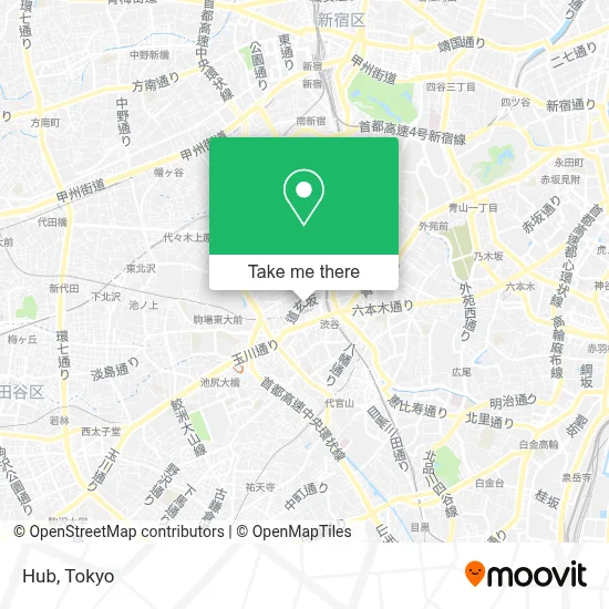 Hub map