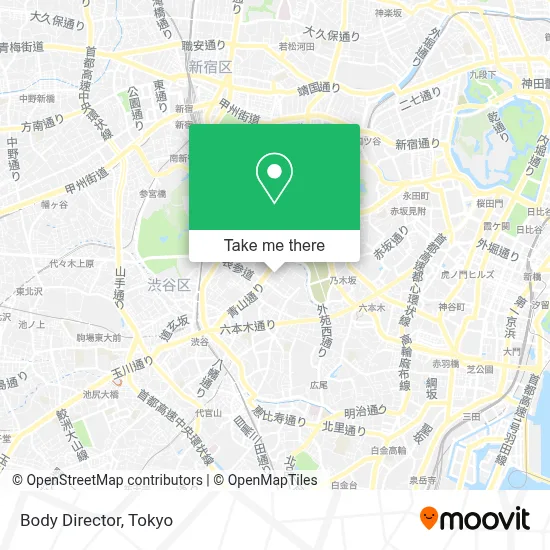 Body Director map