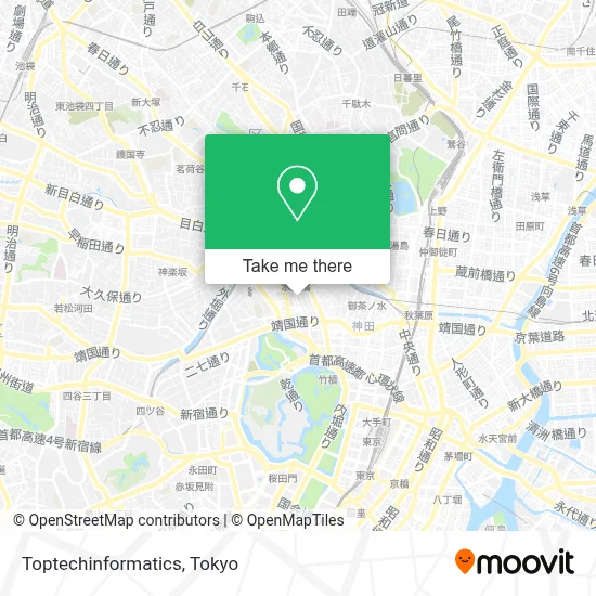 Toptechinformatics map