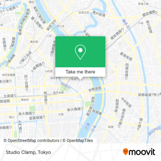 Studio Clamp map