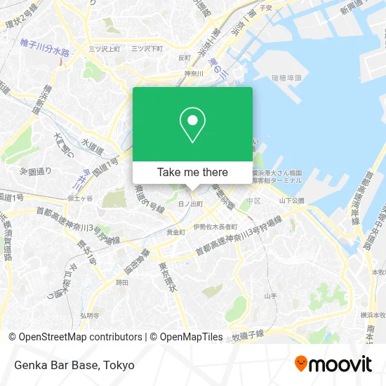 Genka Bar Base map