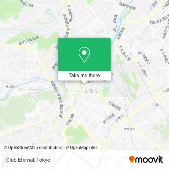 Club Eternal map
