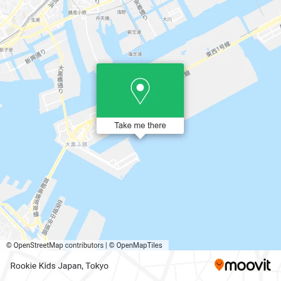 Rookie Kids Japan map
