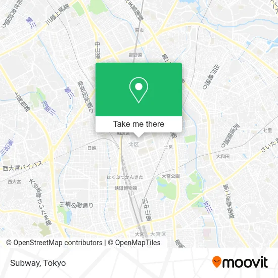 Subway map