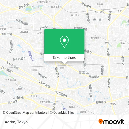 Agrim map