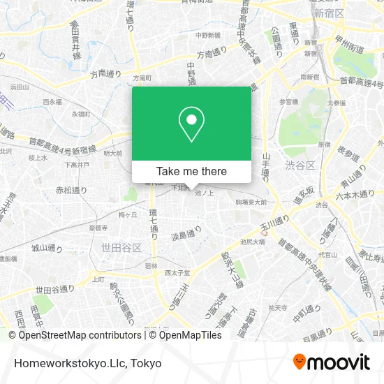 Homeworkstokyo.Llc map