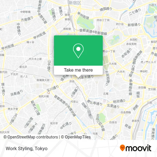 Work Styling map