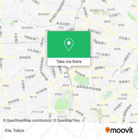 Ete map