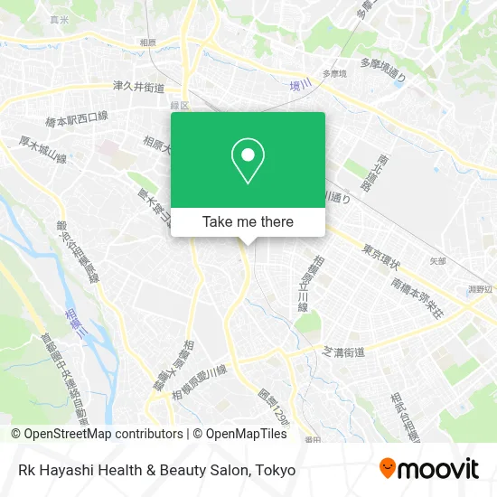 Rk Hayashi Health & Beauty Salon map