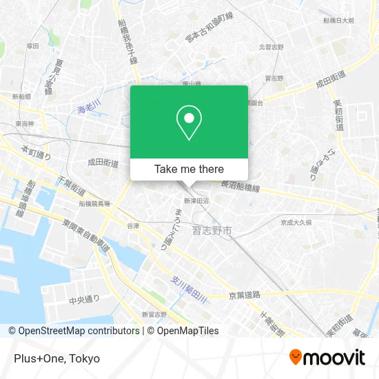 Plus+One map