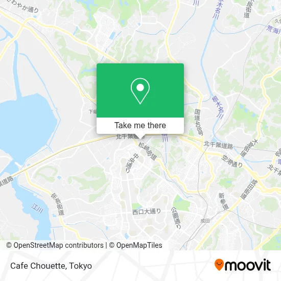 Cafe Chouette map
