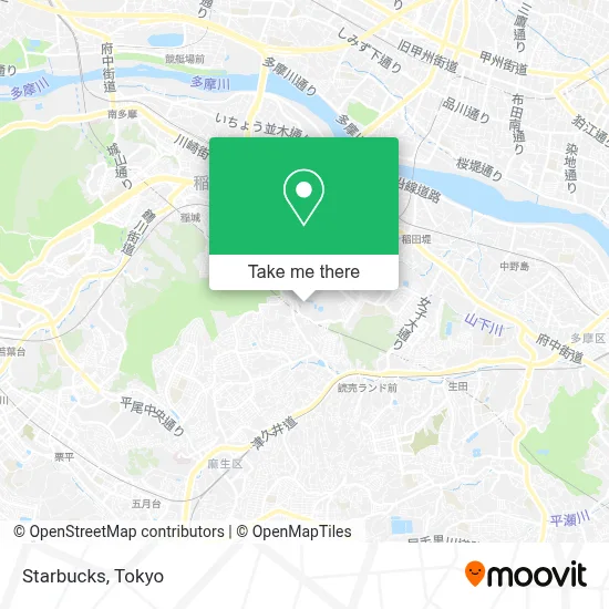 Starbucks map