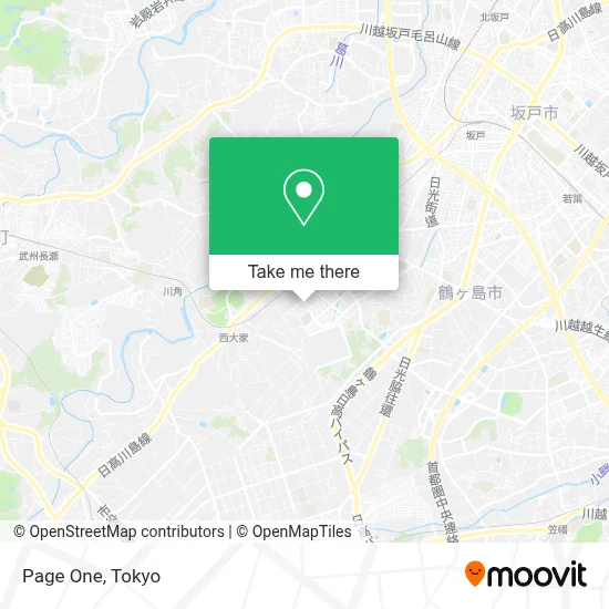 Page One map