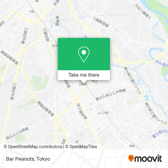 Bar Peanuts map