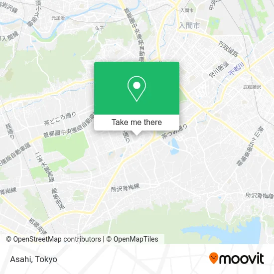 Asahi map