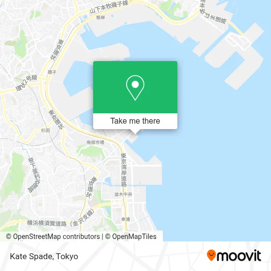 Kate Spade map