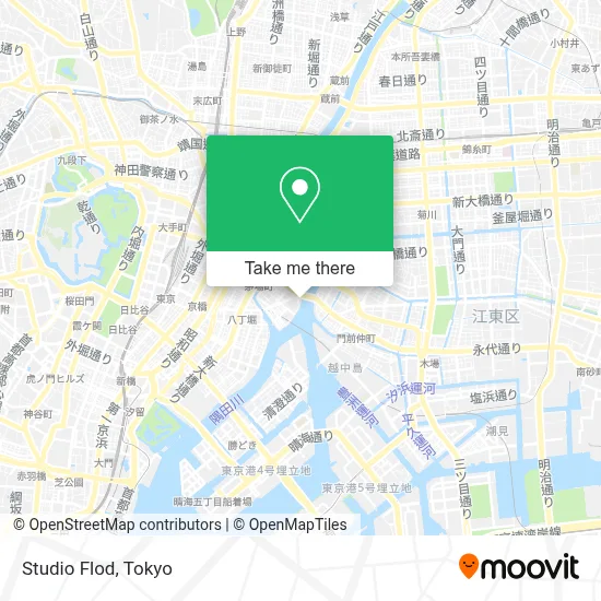 Studio Flod map