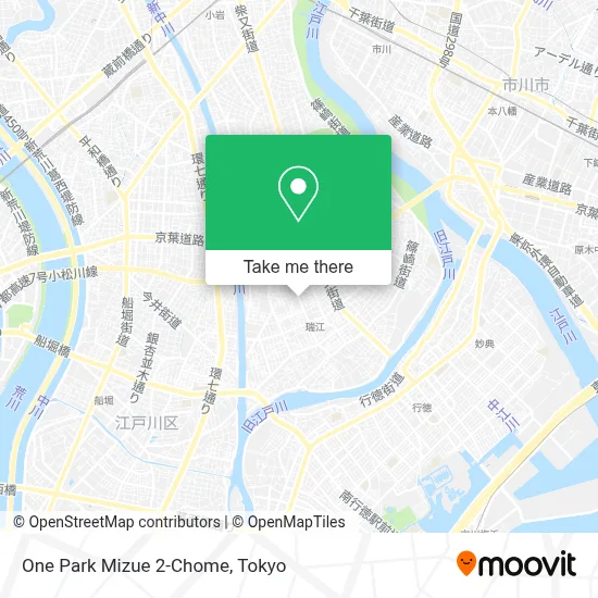 One Park Mizue 2-Chome map