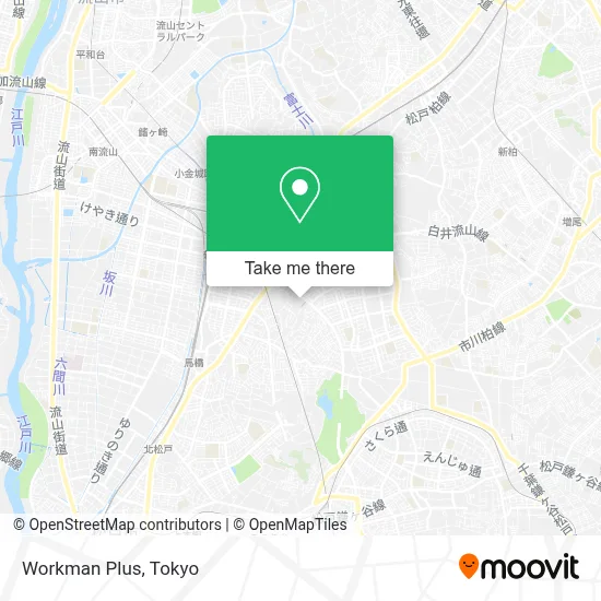 Workman Plus map