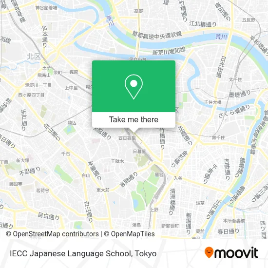 IECC Japanese Language School map