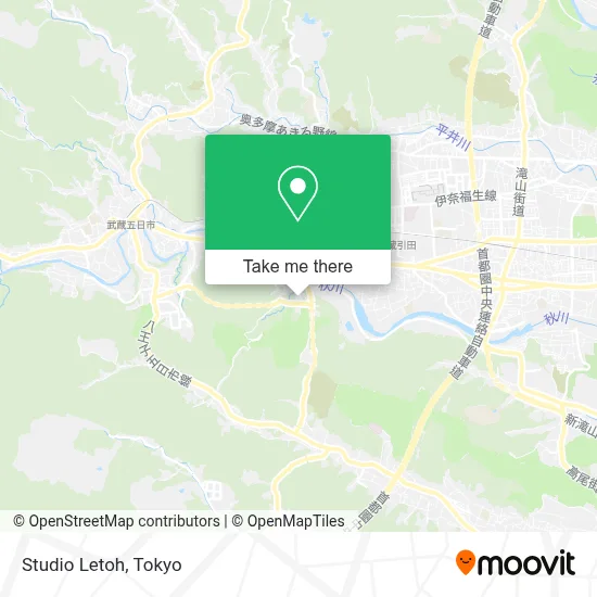 Studio Letoh map