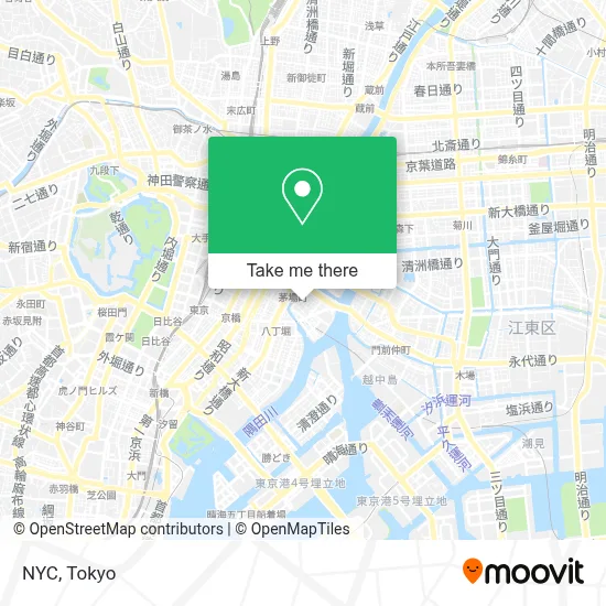 NYC map