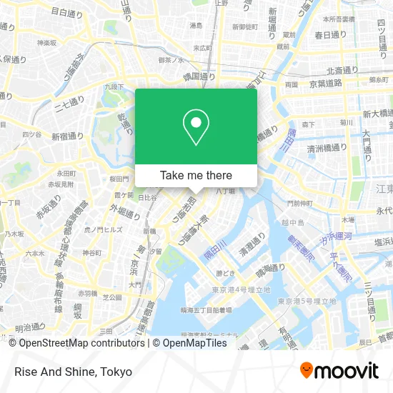 Rise And Shine map