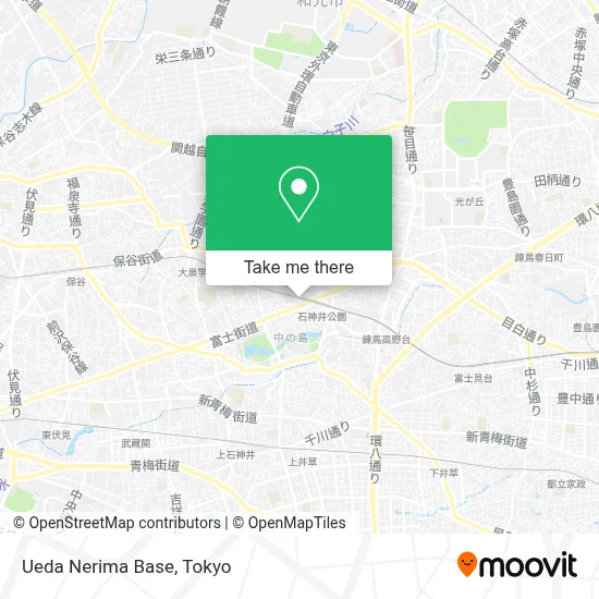 Ueda Nerima Base map