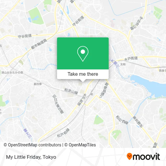 My Little Friday map