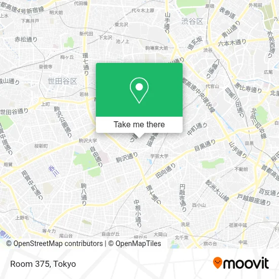 Room 375 map