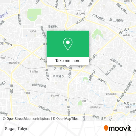 Sugar map