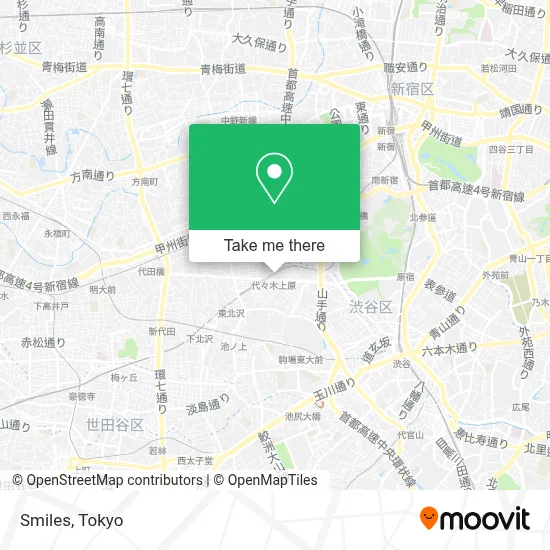 Smiles map