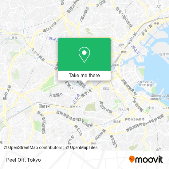 Peel Off map