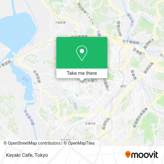 Keyaki Cafe map