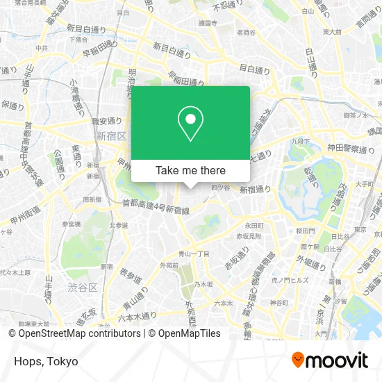 Hops map
