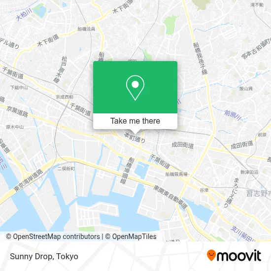 Sunny Drop map