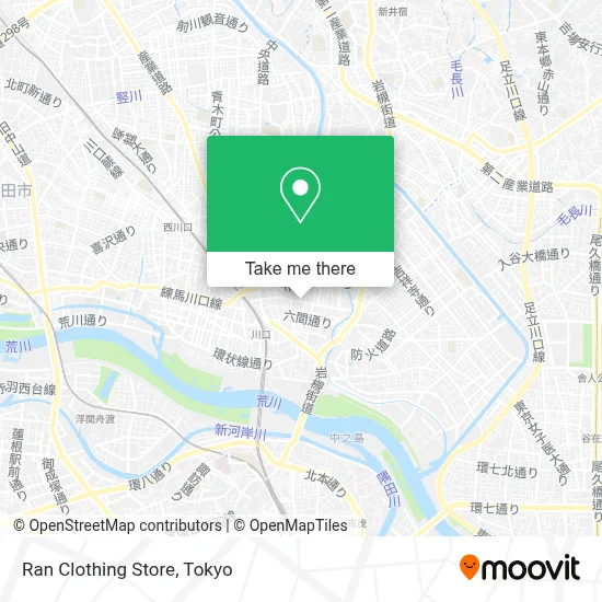 Ran Clothing Store map