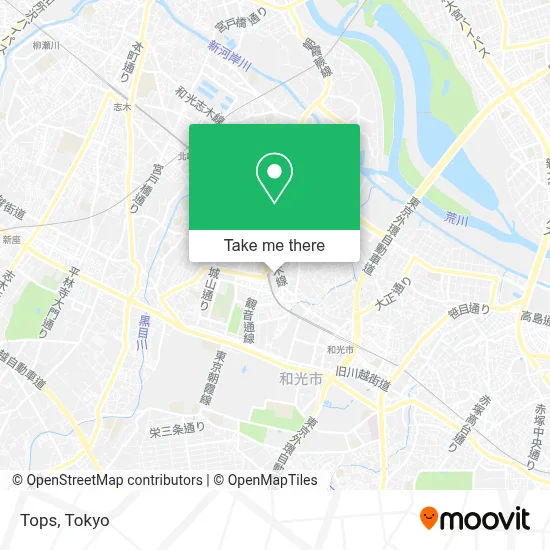 Tops map