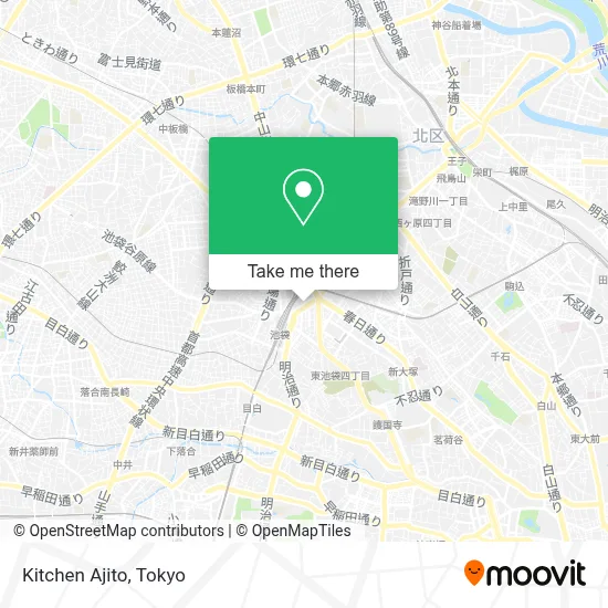 Kitchen Ajito map