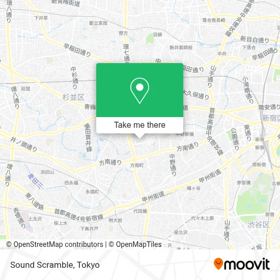 Sound Scramble map