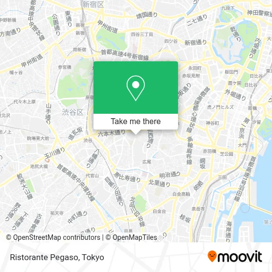 Ristorante Pegaso map