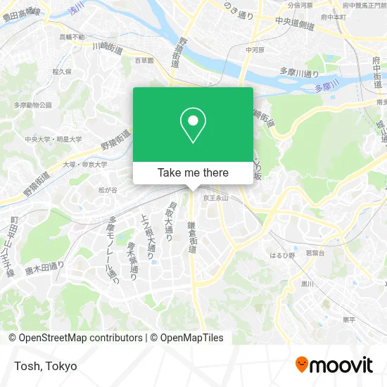 Tosh map
